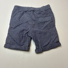 Load image into Gallery viewer, Boys Anko, blue cotton shorts, elasticated, FUC, size 6,  