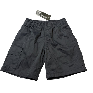 Boys SCHOOL ZONE, grey school cargo shorts, elasticated, NEW, size 6,  