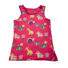 Load image into Gallery viewer, Girls Next, stretchy singlet / tank top, unicorns, GUC, size 5-6,  