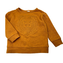 Load image into Gallery viewer, Boys Anko, embroidered cotton sweater / jumper, bear, FUC, size 3,  
