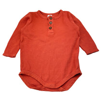 Load image into Gallery viewer, Boys Baby Berry, waffle cotton henley romper, GUC, size 2,  