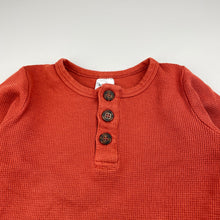 Load image into Gallery viewer, Boys Baby Berry, waffle cotton henley romper, GUC, size 2,  
