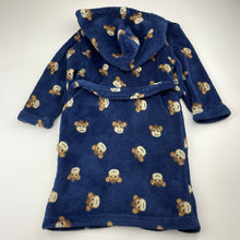 Load image into Gallery viewer, Unisex Lily &amp; Dan, fleece dressing gown / bath robe, monkeys, GUC, size 3,  