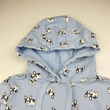 Load image into Gallery viewer, Girls Tilii, blue hoodie sweater, dogs, FUC, size 9,  
