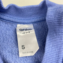 Load image into Gallery viewer, Girls Anko, fleece lined sweater dress, FUC, size 5, L: 54cm