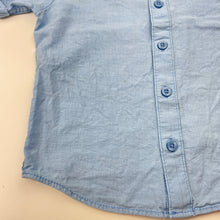 Load image into Gallery viewer, Boys Target, linen / cotton short sleeve shirt, small marks front, FUC, size 3,  