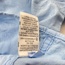 Load image into Gallery viewer, Boys Target, linen / cotton short sleeve shirt, small marks front, FUC, size 3,  