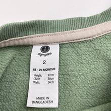 Load image into Gallery viewer, Boys Dymples, fleece lined sweater / jumper, FUC, size 2,  