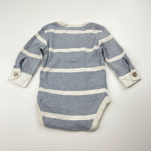 Load image into Gallery viewer, Boys Anko, cotton henley bodysuit romper, GUC, size 0000,  