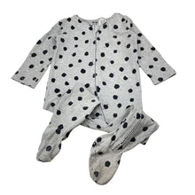 Load image into Gallery viewer, Unisex Cotton On, soft feel stretchy zip coverall / romper, FUC, size 1,  