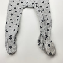 Load image into Gallery viewer, Unisex Cotton On, soft feel stretchy zip coverall / romper, FUC, size 1,  