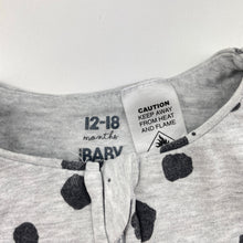 Load image into Gallery viewer, Unisex Cotton On, soft feel stretchy zip coverall / romper, FUC, size 1,  