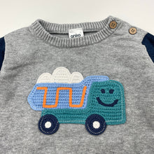 Load image into Gallery viewer, Boys Anko, knitted cotton sweater / jumper, EUC, size 1,  