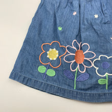 Load image into Gallery viewer, Girls Jack &amp; Milly, embroidered cotton casual dress, FUC, size 00, L: 40cm