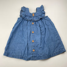 Load image into Gallery viewer, Girls Jack &amp; Milly, embroidered cotton casual dress, FUC, size 00, L: 40cm