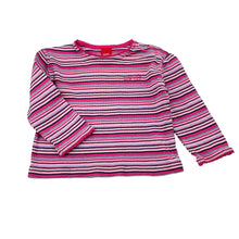 Load image into Gallery viewer, Girls Esprit, striped cotton long sleeve top, FUC, size 00,  