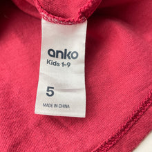 Load image into Gallery viewer, Girls Anko, cotton long sleeve dress, fairies, GUC, size 5, L: 56cm