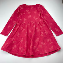 Load image into Gallery viewer, Girls Anko, cotton long sleeve dress, fairies, GUC, size 5, L: 56cm
