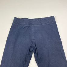 Load image into Gallery viewer, Girls B Collection, navy leggings, elasticated, Inside leg: 30cm, FUC, size 3,  