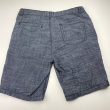 Load image into Gallery viewer, Boys Piping Hot, blue cotton shorts, adjustable, GUC, size 14,  