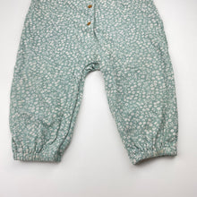 Load image into Gallery viewer, Girls Target, floral organic cotton blend romper, FUC, size 1,  