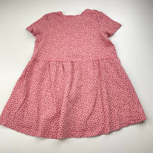 Load image into Gallery viewer, Girls Cotton On, pink t-shirt dress, FUC, size 2, L: 44cm