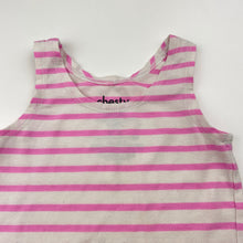 Load image into Gallery viewer, Girls Bonds, stretchy chesty singlet top, FUC, size 0,  