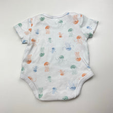 Load image into Gallery viewer, Unisex Dymples, cotton bodysuit / romper, jellyfish, GUC, size 0000,  