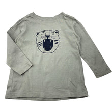 Load image into Gallery viewer, Boys Anko, cotton long sleeve tee / top, tiger, FUC, size 2,  