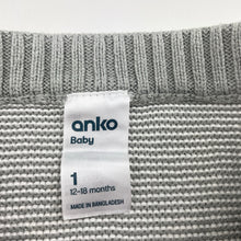 Load image into Gallery viewer, Unisex Anko, knitted cotton leggings / bottoms, elasticated, GUC, size 1,  