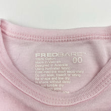 Load image into Gallery viewer, Girls Fred Bare, cotton long sleeve tee / top, GUC, size 00,  