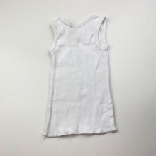 Load image into Gallery viewer, Unisex Dymples, cotton singlet top, elephants, EUC, size 0000,  