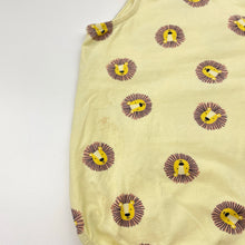 Load image into Gallery viewer, Unisex Baby Berry, stretchy summer romper, lions, FUC, size 1,  