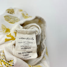 Load image into Gallery viewer, Unisex Wilson + Frenchy, organic cotton blend zip romper, small marks, FUC, size 1,  