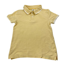 Load image into Gallery viewer, Boys HEMA, yellow cotton polo shirt top, FUC, size 5-6,  