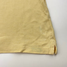 Load image into Gallery viewer, Boys HEMA, yellow cotton polo shirt top, FUC, size 5-6,  