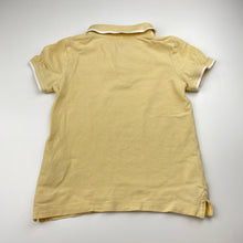 Load image into Gallery viewer, Boys HEMA, yellow cotton polo shirt top, FUC, size 5-6,  