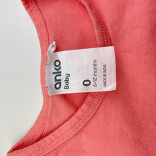 Load image into Gallery viewer, Girls Anko, stretchy bodysuit / romper, GUC, size 0,  