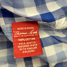 Load image into Gallery viewer, Boys Thomas Cook, checked cotton long sleeve shirt, GUC, size 2,  