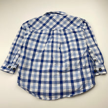 Load image into Gallery viewer, Boys Thomas Cook, checked cotton long sleeve shirt, GUC, size 2,  