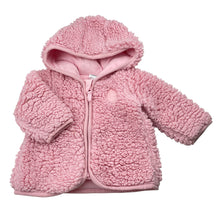 Load image into Gallery viewer, Girls Anko, lined teddy fleece jacket, FUC, size 00,  