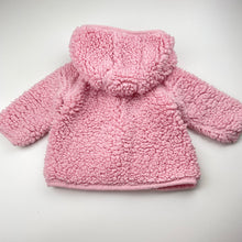 Load image into Gallery viewer, Girls Anko, lined teddy fleece jacket, FUC, size 00,  