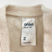 Load image into Gallery viewer, Girls Anko, fleece lined sweater / jumper, EUC, size 2,  