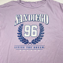 Load image into Gallery viewer, Girls Anko, purple cotton tee / top, FUC, size 10,  