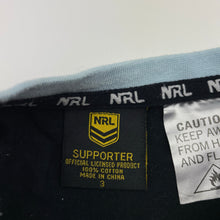 Load image into Gallery viewer, Unisex NRL Supporter, Cronulla Sharks cotton pyjama top, FUC, size 3,  