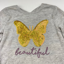 Load image into Gallery viewer, Girls NANNETTE kids, soft feel lightweight knit long sleeve top, GUC, size 6,  