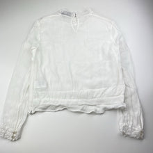 Load image into Gallery viewer, Girls Bardot Junior, embroidered lightweight long sleeve top, GUC, size 14,  