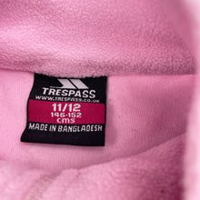 Load image into Gallery viewer, Girls TRESPASS, lightweight fleece sweater / jumper, EUC, size 11-12,  
