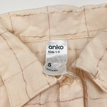 Load image into Gallery viewer, Girls Anko, lightweight long sleeve shirt / blouse, EUC, size 5,  