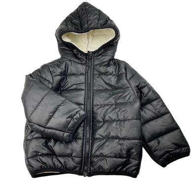 Unisex SHEIN, fleece lined puffer jacket / coat, EUC, size 2,  